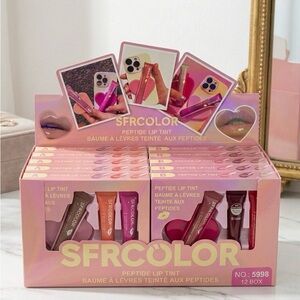 Peptide Lip Tint Set - Pink, Red, Brown